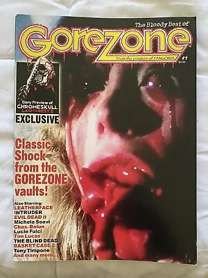 $22.52 • Buy BLOODY BEST OF GOREZONE #1 RARE Uncirculated Fangoria Horror Magazine 2011 Fulci