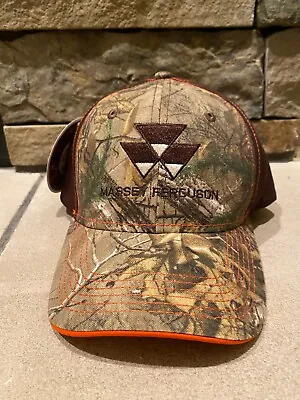 NEW!! Massey Ferguson REALTREE Xtra All Season Hat Embroidered & Adjustable • $22