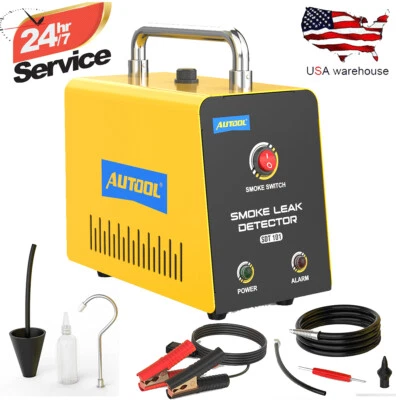 $79 • Buy AUTOOL® SDT101 Automotive EVAP SMOKE MACHINE Car Vacuum Diagnostic Leak Detector