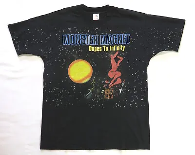 Monster Magnet Vintage T Shirt 1995 Dopes To Infinity LP Art Stoner Rock Band • $225