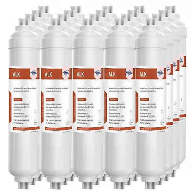 1-20 Pack 4-Layer Alkaline Water Filter PH+ Inline Mineral Ionizer RO Cartridges • $44.99