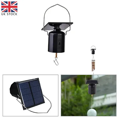 Solar Powered Wind Spinner Tool Electric Solar Motor Garden Hanging Ornament UK • £9.69