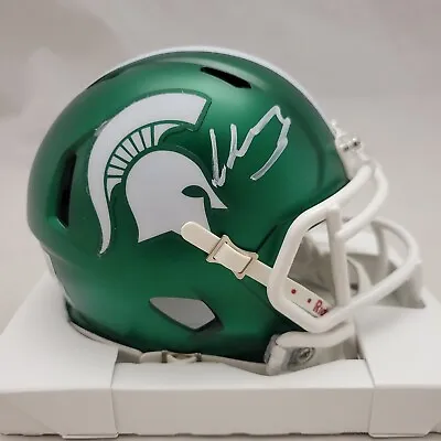 Kenneth Walker Iii Signed Michigan State Spartans Speed Mini Helmet • $139.99