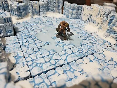 $100 • Buy Ice Cave Dungeons And Dragons Dwarven Forge Terrain War Gaming