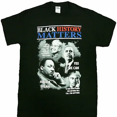 $13.99 • Buy Black History Month T-shirt ~ Rosa Martin Obama