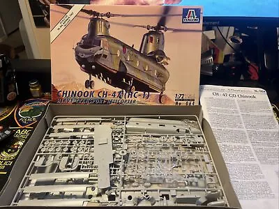 Italeri Chinook Ch-47 (hc-1) Heavy Transport Helicopter  1:72 Model Kit #064  Ne • $30