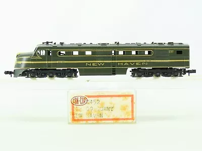 N Scale Con-Cor 2452 NH New Haven ALCO DL-109 Diesel Locomotive #0707 -Unpowered • $39.95