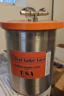 BVV 3 Gallon Vacuum Chamber (Tall) • $100