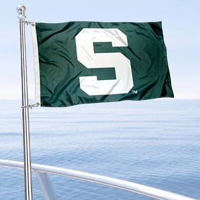 Michigan State MSU Spartans Boat And Golf Cart Flag • $20.95