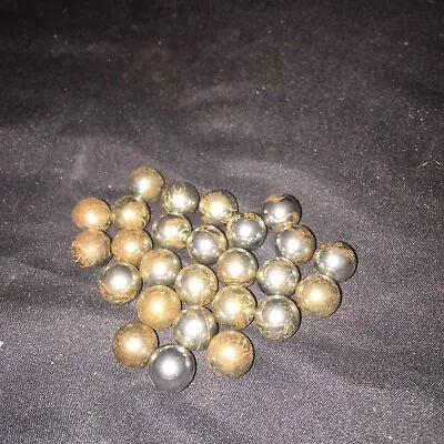 PACHINKO Balls Classic Vintage Old Antique ENGRAVED Mixed Lot Of 25 Balls! • $24.90