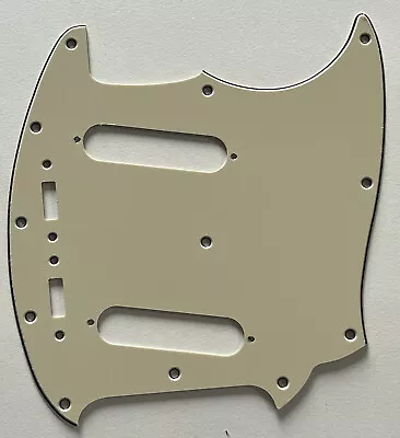 3 Ply Vintage Yellow Pickguard For US Mustang Classic Series Style Guitar Parts • $16.99