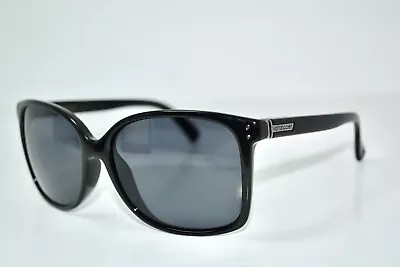 Used Von Zipper Italy Castaway Gloss Black Gray/Polarized Womens Cat Sunglasses • $14.99