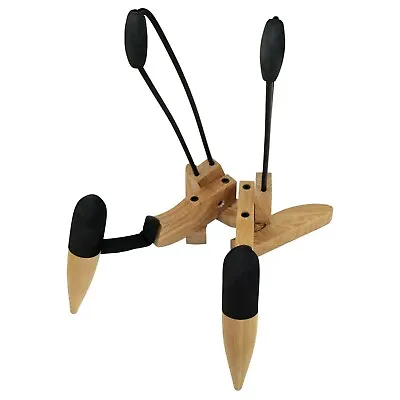 $31.96 • Buy NEW Fretz 'Woodie 2' Wooden Folding Electric Guitar Stand Natural FREE SHIP