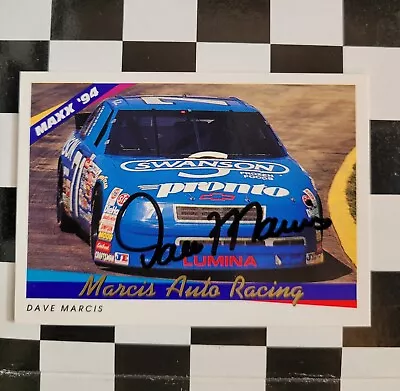 🏁🏆Dave Marcis Autographed NASCAR Card 🏁🏆 • $0.99