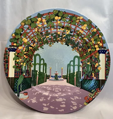 Villeroy & Boch 12  Decorative Dinner Plate Jardins Francais No. 4 Luxembourg • $39.99