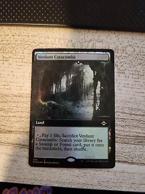 Magic The Gathering VERDANT CATACOMBS Modern Horizons 2 479 Full Art Foil - NM • $27.50