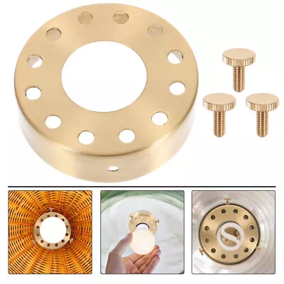 Lamp Shade Adapter Lampshade Reducer Ring Ceiling Lamp Lampshade Cover Ring • £7.58