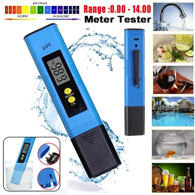 £5.48 • Buy Digital Electric PH Meter LCD Tester Pocket Hydroponics Aquarium Water Test Pen