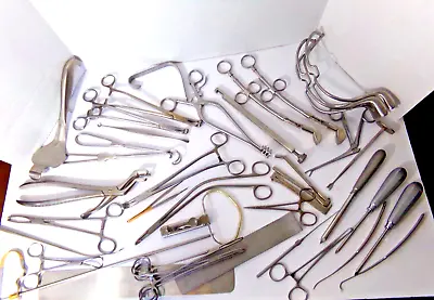 Lot Of 40 Pcs. V. Mueller Used Surgical Instruments. Germany • $385