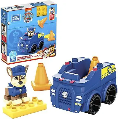 £11.99 • Buy Mega Bloks Paw Patrol Chase's Police Patrol Car Building Playset