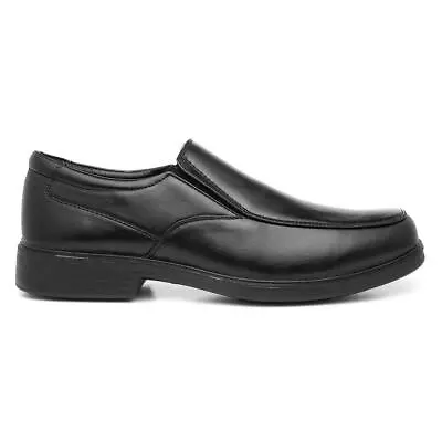 Hobos Mens Shoes Black Adults Slip On Formal Size UK 6789101112 • £14.99