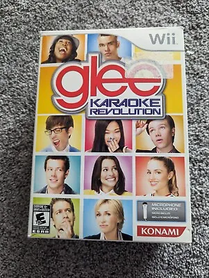 NEW (open Box) Glee Karaoke Revolution Nintendo Wii Game + Microphone • $9.99