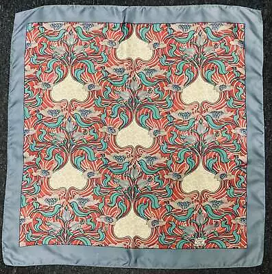 Liberty Of London Multicolour Square Silk Scarf • £22