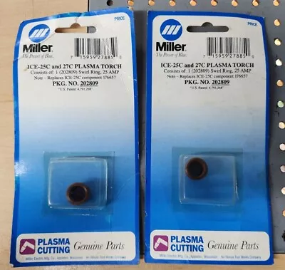 Miller 202809 Swirl Ring For ICE-25C/CX And 27C/T Qty.2  • $14.95
