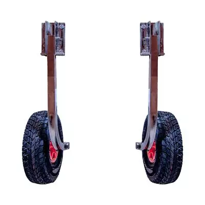 £115.95 • Buy Boatworld Stainless Steel Launch Wheels