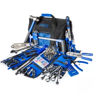 Adventure Kings 174 Pieces Complete Bush Mechanic Toolkit Spanner Socket Plier • $129