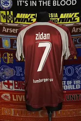 £75.59 • Buy 4/5 Hamburg Hamburger SV Adults L 2002 #7 Zidan Football Shirt Jersey Soccer