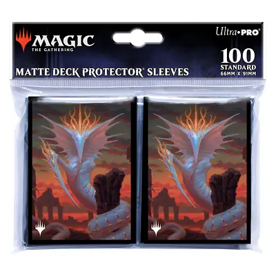 * Magic Sleeves Commander Masters Sliver Gravemother 100ct Upro 19962 • $25