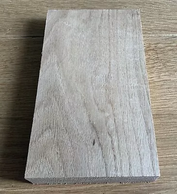 OAK Hardwood Timber Offcut - 26 X 14.4 X 3.5cm - Wood DIY Crafts 1047 • £10.50