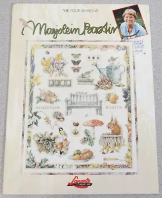 The Four Seasons Marjolein Bastin Counted Cross Stitch Pattern Book Leisure Arts • $26.54