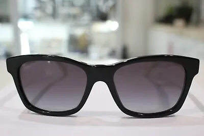 Chanel Sunglasses 5484 C 1656/S6 Black White Gray Square Gradient • $239