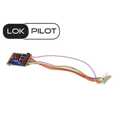 ESU 59610 LokPilot 5 DCC/MM/SX/M4 Mobile Decoder 8 Pin Harness Plug NEM652 • $43.95