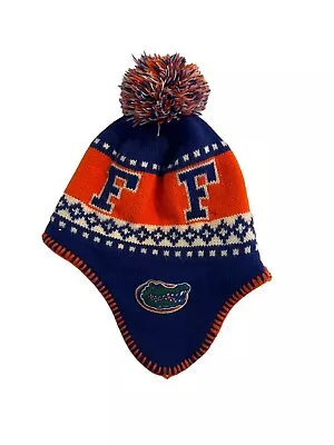 Florida Gators Knit Beanie Hat With Pom-Pom Top. NWOT • $14.99