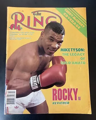 $99.77 • Buy The Ring Magazine, February 1986, Mike Tyson First Cover