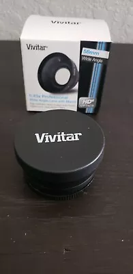 Vivitar 58mm Hd Wide Angle & Macro Lens • $16.50