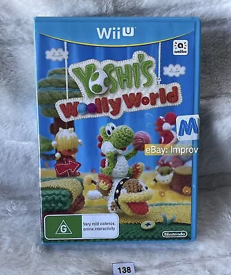 Yoshi's Woolly World (Wii U AUS PAL) Great Condition! Tested & Working- • $36.99