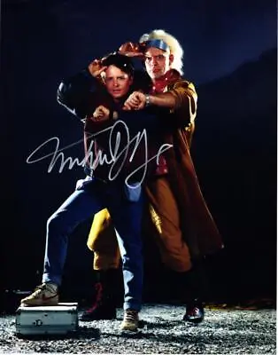 Michael J Fox Signed 11x14 Photo Picture Autographed VERY NICE + COA • $95.45