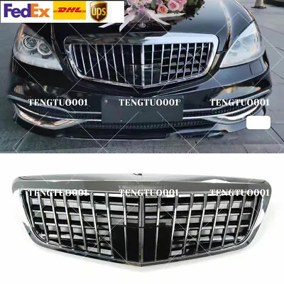 Front Grille For Mercedes Benz S Class W221 Maybach Style S65 S63 06-13 • $239