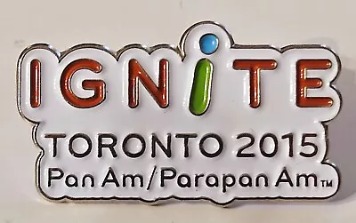 2015 Toronto Pan Am Games Pan American IGNITE Pin • $3.63