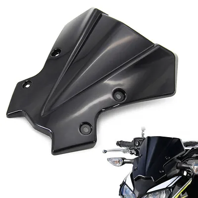 For KAWASAKI Z 900 Z 650 2020 Matte Black Motorcycle Windshield Windscreen • £23.59