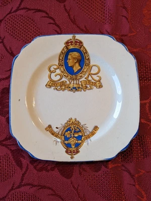 £3.45 • Buy Norville Ware King Edward VIII (Abdicated) Plate Wife Mum Nanna Grandma Birthday