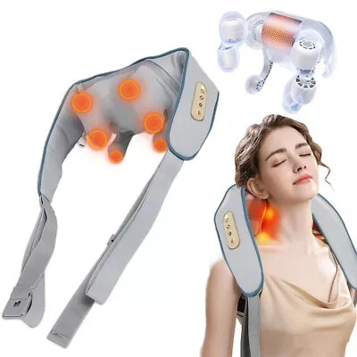 Massagers For Neck And Shoulder With Heat Goletsure Pain Relief Deep 6D Kneading • $38.99