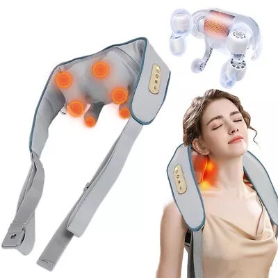 Massagers For Neck And Shoulder With Heat Pain Relief Deep 6D Kneading • $38.99