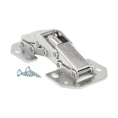 2x Non-Mortise 90 Degree Concealed Self Close Steel Cabinet Door Hinge ROKNM90 • $10.37