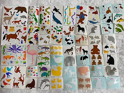 Mrs. Grossman's Sticker Lot Vintage Rare Animals 70s 80s 90 S 56 Mods Sheets  • $55.68