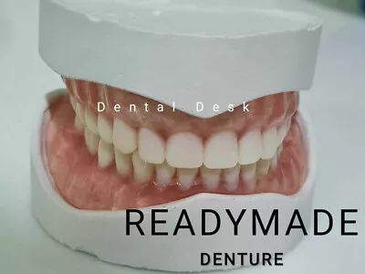 LOWER READYMADE DENTURE WITH RELINING KIT At Best Price EXPRESS SHIPPING • $64.99